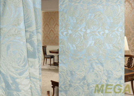 Ткани портьерные Многоцвет Жаккард RM R1655-col.8/300 P