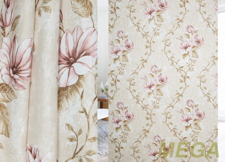 Ткани портьерные Печать Блэкаут TC PDX2418-2B/280 BLPech