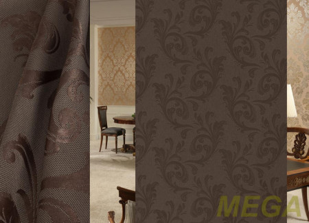 Ткани портьерные Жаккард Блэкаут ERT JM04-24/280 Bl