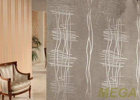 Ткани портьерные Рельеф Жаккард HXN HXF8315-04/150 PJac