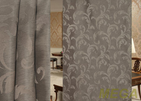 Ткани портьерные Однотон Жаккард GL FY1150-14/300 PJak