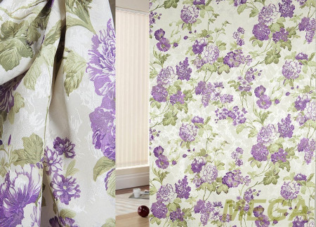 Ткани портьерные Печать Жаккард ERT DP3079-V6/150 P Pech