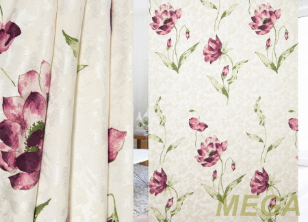 Ткани портьерные Печать Жаккард ERT DP831-2/280 P Pech