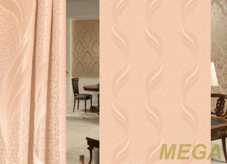 Ткани портьерные Однотон Жаккард ZG 208-29/155