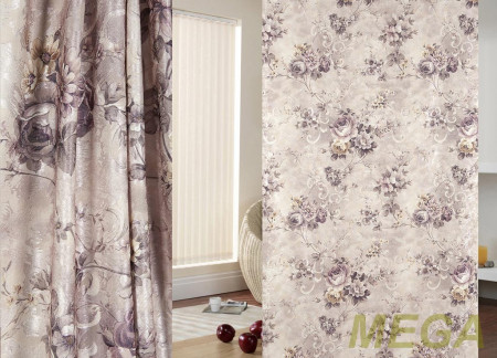 Ткани портьерные Печать Жаккард ERT DP3446-3/280 P Pech