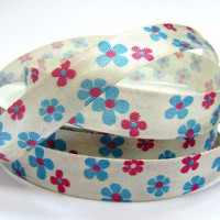 Лента атласная декоративная с рисунком в Красноярске