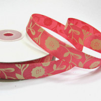 Лента атласная декоративная с рисунком в Красноярске