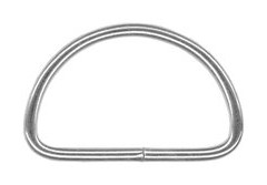 Полукольцо металл 20мм(уп.1000шт) 3,5мм