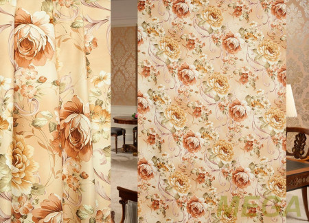 Ткани портьерные Печать Блэкаут ERT WBK3910-2/280 BLPech