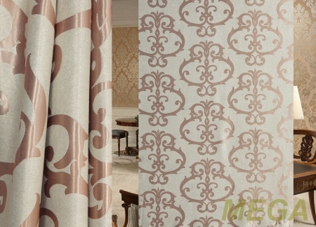 Ткани портьерные Жаккард Блэкаут HXN S 3380-S1/280 BL