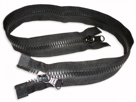 Молния трактор Т-8 2 замка усиленное звено "мелкий зуб" разъемная 75см в Красноярске