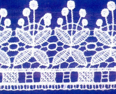 Кружево № 6505336 шир 65мм(уп.9м)