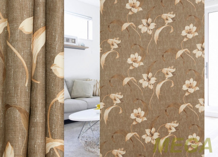 Ткани портьерные Печать Блэкаут TC BPDX80123-4/280 BlPech