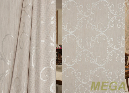 Ткани портьерные Однотон Жаккард GL FY1122-3/150 PJak