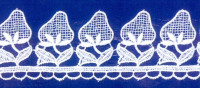 Кружево № 4505302 шир 45мм(уп.9м)