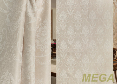 Ткани портьерные Однотон Жаккард LH 667-1/150 P Jak