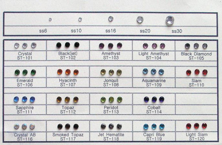 Стразы холодной фиксации в Красноярске