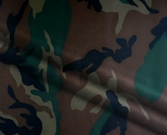 Ткань Оксфорд 240 D WR/PU 115+/-5гр.м2 рул 100м кмф