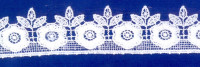 Кружево № 3500395 шир 35мм(уп.9м)