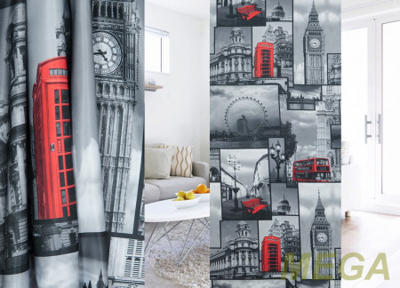 Ткани портьерные Печать Сатен HH ZXY2996/280 P Pech