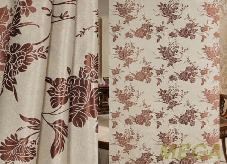 Ткани портьерные Жаккард Блэкаут JL BKJ-1479-23/280 Bl