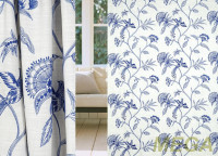 Ткани портьерные Вышивка Лен HH XXC12015-4-3/280 LB