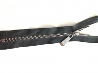 Молния трактор декоративный Т5 1 замок металлизированный зуб у/з 40см в Красноярске