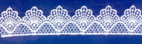 Кружево № 3505606 шир 35мм(уп.9м)