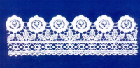 Кружево № 50058 шир 50мм(уп.9м)