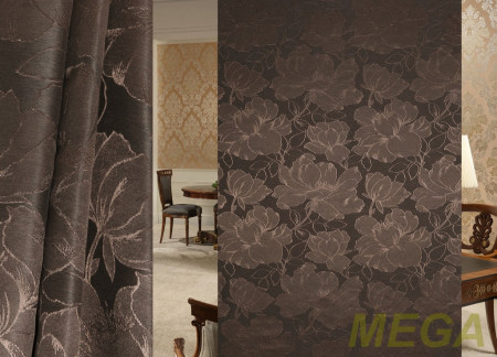 Ткани портьерные Однотон Жаккард ERT AND1327-22/150 P Jak