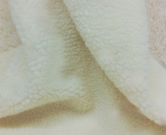 Мех искуственный подкладочный  для одежды или обуви "под овчину" (Китай)