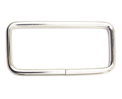 Рамка металл  длина 40мм высота 20мм (металл 2.5мм)(уп.1000шт)