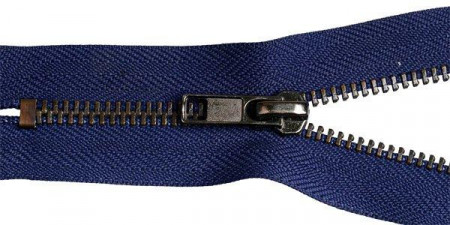 Молния металл джинсовая Т-5 Неразъемная 18см в Красноярске