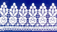 Кружево № 7505542 шир 75мм(уп.9м)