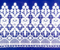 Кружево № 115001 шир 115мм (уп.9м)