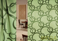 Ткани портьерные Жаккард Блэкаут JL BKJ1030-27/150 Bl