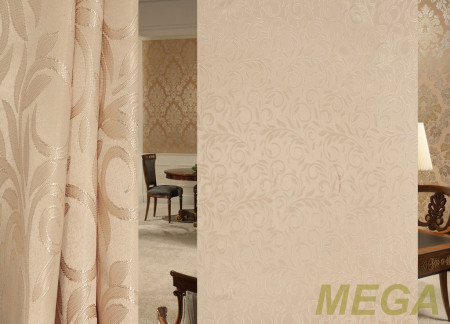 Ткани портьерные Однотон Жаккард HT6378-3003/150 P Jak