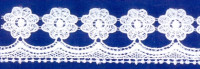 Кружево № 40045 шир 40мм(уп.9м)
