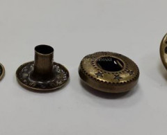 Кнопка 54 система 12,5мм сталь под заказ с вашим логотипом(уп.1440шт)