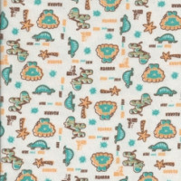 Полотно трикотажное Кулирка 30/1 набивная в рулоне  в Красноярске