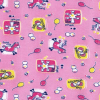 Полотно трикотажное Кулирка 30/1 набивная в рулоне  в Красноярске