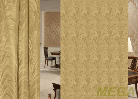 Ткани портьерные Однотон Жаккард ZG 217-37/155