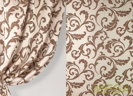 Ткани портьерные Ткани Портьерные с люрексом Жаккард SHN 130118-3A/280 PR lur