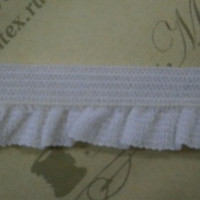 Резинка рюшевая  вязаная 15мм в Красноярске