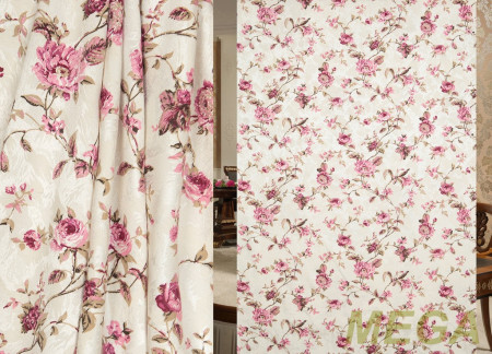 Ткани портьерные Печать Жаккард ERT DP832-2/150 P Pech