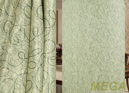 Ткани портьерные Жаккард Блэкаут ZG S BK135-1/280 BL